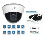 1 Mega Pixel High Definition Waterproof IP network Dome camera PoE Onvif conformant and IR CUT